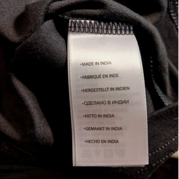 HB Mens DXL Big + Tall Size 2XLT Crew Neck Black Cotton Short Sleeve T-Shirt New - Picture 9 of 10